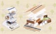 do architectural axonometric diagrams and 3d modeling