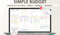 create annual budget tracker, monthly budget plan, automation excelgoogle sheets
