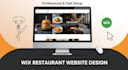 create a professional wix restaurant website with menu, booking, and delivery