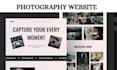 design photography website event planning website event photograph