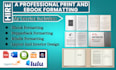 do professional kindle formatting and paperback formatting for amazon KDP