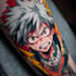 make comic cartoon anime tattoo design