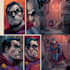 superhero comic page superhero character