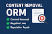 remove move back bad links from google legally UK australia USA