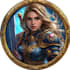 make a medieval fantasy game, game logo