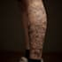 create a tattoo design for leg sleeve