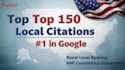 do top 150 local SEO citations from USA