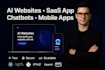 develop ai website, saas app, chatbot, and full stack web applications