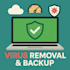 remove virus, malware and create a secure backup