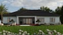 design, render 3d architectural exterior of building
