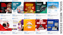 create professional facebook posts with eye catching designs