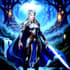 make fantasy character art and illustration style
