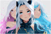 draw you an anime art style characters