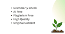 write SEO content on agriculture farming and gardening