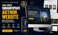 build squarespace author website book author website book publisher website