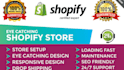 bosterize shopify design and redesign shopify website,  , website design