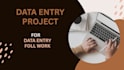 do fast and accurate data entry excel, google sheets, PDF