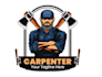 draw wonderful woodwork mascot logo design for you