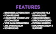 create custom web automation and data analysis solutions in python