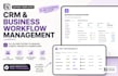 notion templates for CRM and business workflow management, notion dashboard