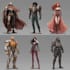 create scifi, fantasy, superhero character design