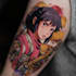 draw your favorite anime as a tattoo