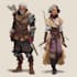 create epic dnd character art for campaigns