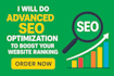 optimize your website for higher google rankings and traffic