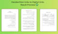 convert handwritten urdu notes into a digital urdu PDF