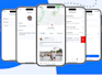 provide full fledged custom ai cross platform app with react native and flutter