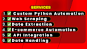 do browser automation, python bot scripting