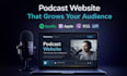 build wordpress wix podcast website ugc features integration episodes import RSS