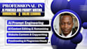 develop content workflow, seo content, vloig and blog post, article and cv