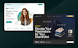 figma website design, website UI UX design, figma design