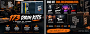 send you 173 drum kits