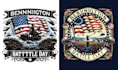make custom retro army military flag soldiers logo
