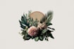 create beautiful  botanical boho logo