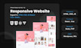 create professional minimal modern landing page website with vibe coding