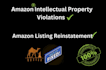 remove intellectual property violation, resolve amazon account health issue