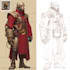 create scifi, fantasy, superhero character design