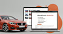 create car dealership, rental website, chauffeur service booking site