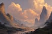design detailed fantasy landscapes and environments