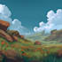 create illustrate environments background , board game, concept art