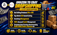 be your amazon to ebay dropshipping virtual assistant for USA,canada and europe