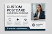 design an elite postcard, direct mail eddm, recipe card