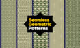create unique geometric seamless repeated pattern
