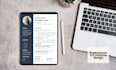 make professional CV, cover letter resume design with canva