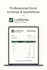 professional excel quotations, invoices, business documents, data entry