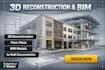 develop 3d reconstruction, floor plan creation, bim modeling, and digital twins