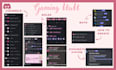 create a cute ,aesthetic ,vtuber or gaming discord server